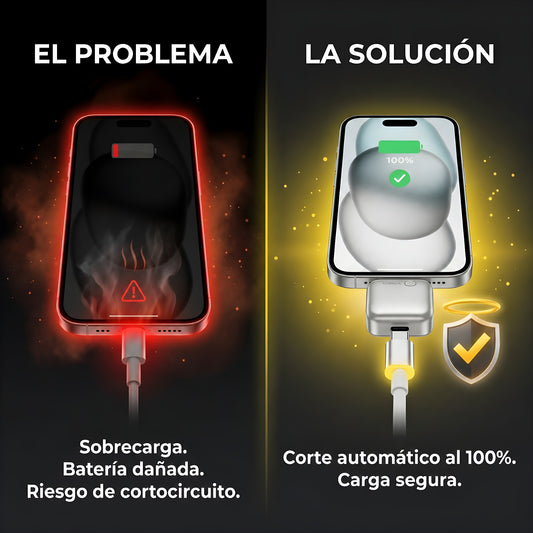 Protector de Batería con Carga Rápida