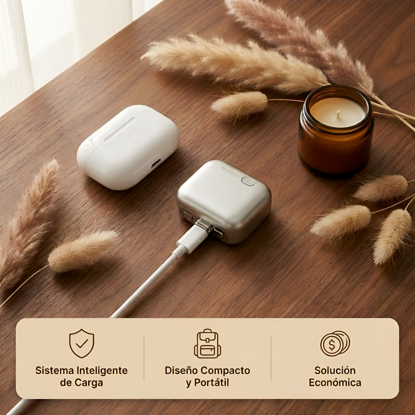 Protector de Batería con Carga Rápida